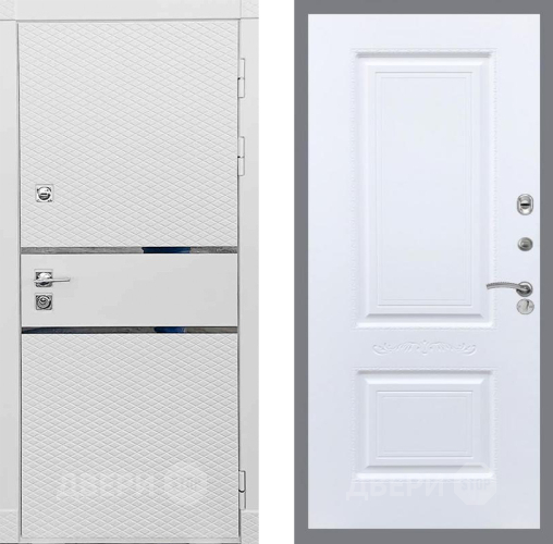 Входная металлическая Дверь Рекс (REX) 15 Силк Сноу Смальта Силк Сноу в Электрогорске