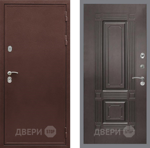 Входная металлическая Дверь Рекс (REX) 5А FL-2 Венге в Электрогорске