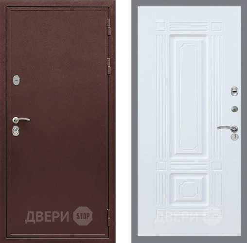 Входная металлическая Дверь Рекс (REX) 5А FL-2 Силк Сноу в Электрогорске