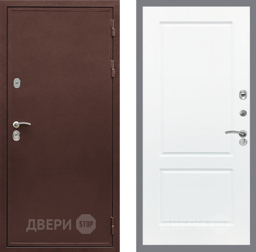 Входная металлическая Дверь Рекс (REX) 5А FL-117 Силк Сноу в Электрогорске