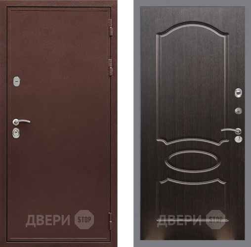 Входная металлическая Дверь Рекс (REX) 5А FL-128 Венге светлый в Электрогорске