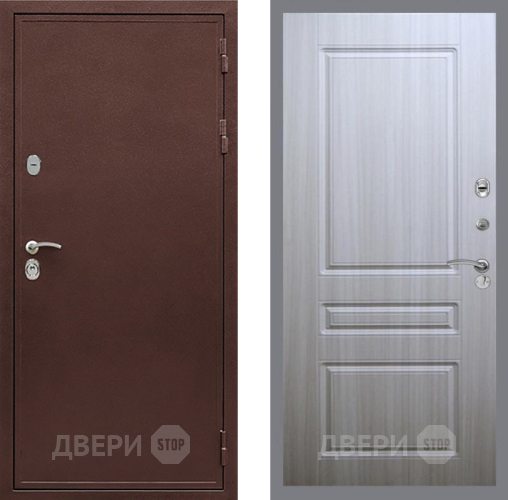 Входная металлическая Дверь Рекс (REX) 5А FL-243 Сандал белый в Электрогорске