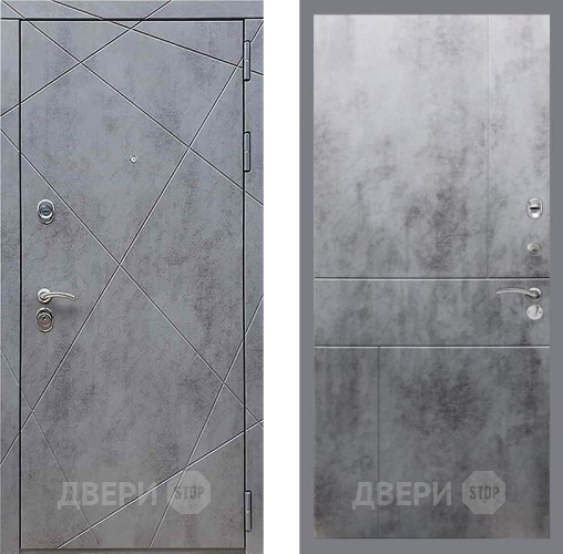Входная металлическая Дверь Рекс (REX) 13 Бетон Темный FL-290 Бетон темный в Электрогорске
