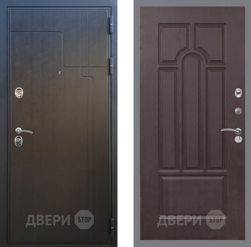 Входная металлическая Дверь Рекс (REX) Премиум-246 FL-58 Венге в Электрогорске