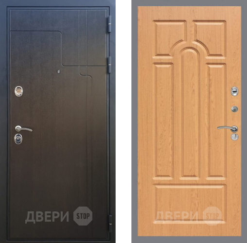 Входная металлическая Дверь Рекс (REX) Премиум-246 FL-58 Дуб в Электрогорске
