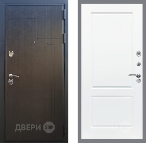 Входная металлическая Дверь Рекс (REX) Премиум-246 FL-117 Силк Сноу в Электрогорске