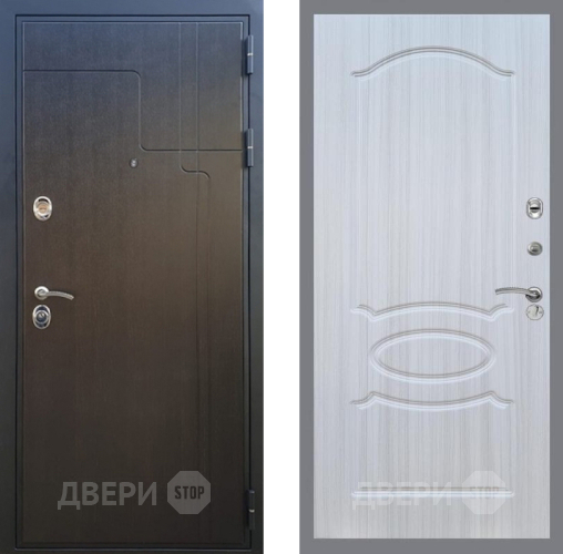 Входная металлическая Дверь Рекс (REX) Премиум-246 FL-128 Сандал белый в Электрогорске