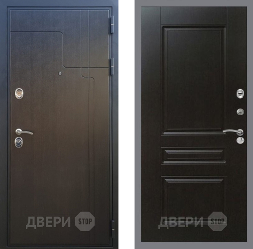 Входная металлическая Дверь Рекс (REX) Премиум-246 FL-243 Венге в Электрогорске