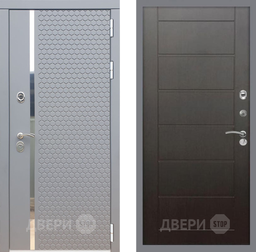Входная металлическая Дверь Рекс (REX) 24 Сити Венге в Электрогорске