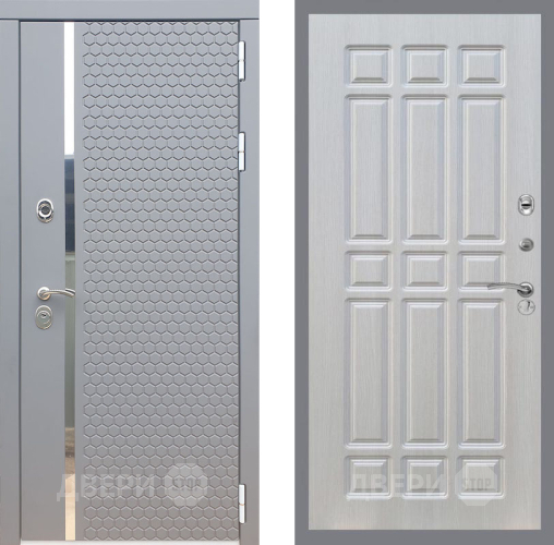 Входная металлическая Дверь Рекс (REX) 24 FL-33 Лиственница беж в Электрогорске