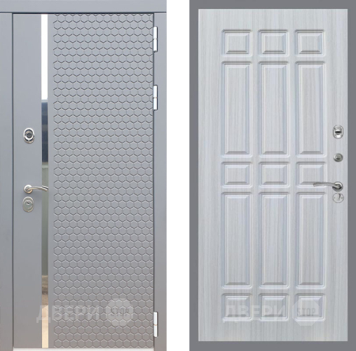 Входная металлическая Дверь Рекс (REX) 24 FL-33 Сандал белый в Электрогорске