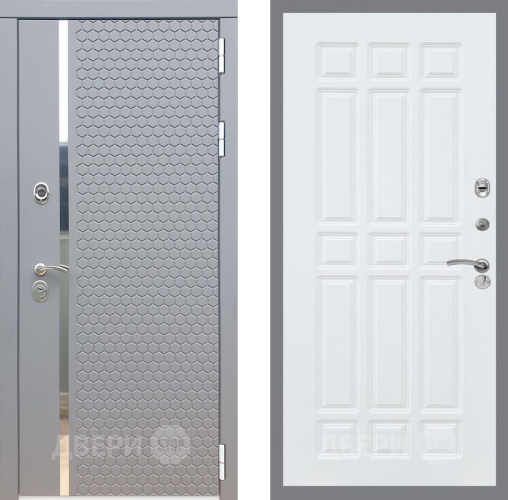 Входная металлическая Дверь Рекс (REX) 24 FL-33 Силк Сноу в Электрогорске