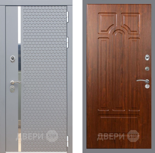 Входная металлическая Дверь Рекс (REX) 24 FL-58 Морёная берёза в Электрогорске