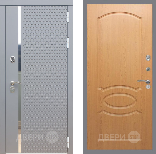Входная металлическая Дверь Рекс (REX) 24 FL-128 Дуб в Электрогорске