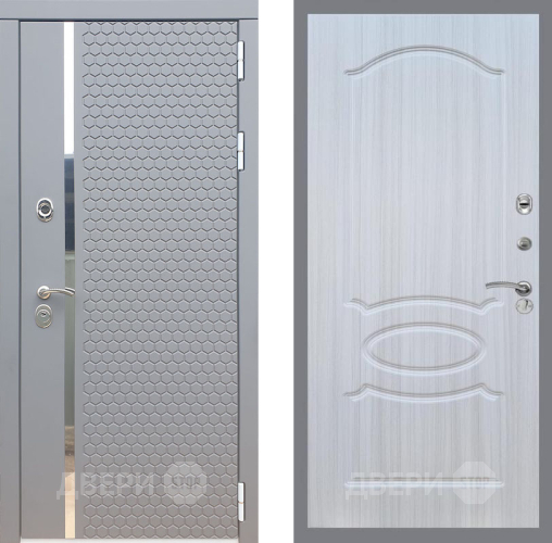 Входная металлическая Дверь Рекс (REX) 24 FL-128 Сандал белый в Электрогорске
