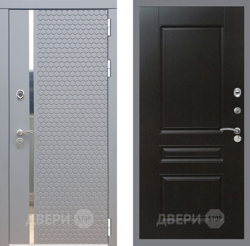 Входная металлическая Дверь Рекс (REX) 24 FL-243 Венге в Электрогорске