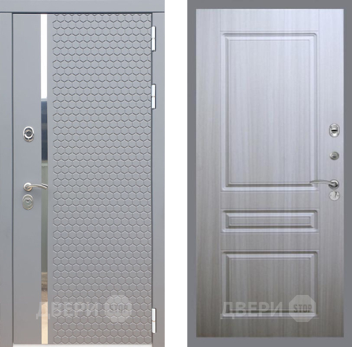 Входная металлическая Дверь Рекс (REX) 24 FL-243 Сандал белый в Электрогорске