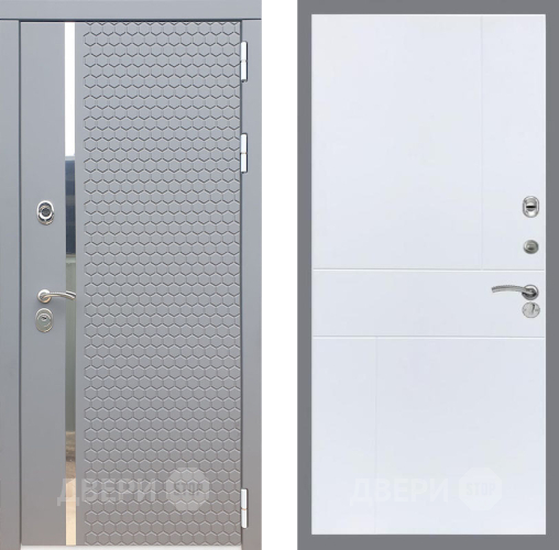 Входная металлическая Дверь Рекс (REX) 24 FL-290 Силк Сноу в Электрогорске