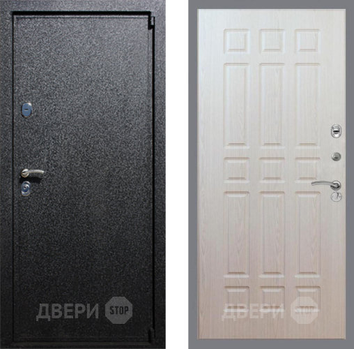 Входная металлическая Дверь Рекс (REX) 3 FL-33 Беленый дуб в Электрогорске