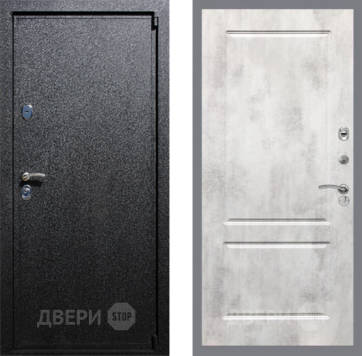 Входная металлическая Дверь Рекс (REX) 3 FL-117 Бетон светлый в Электрогорске