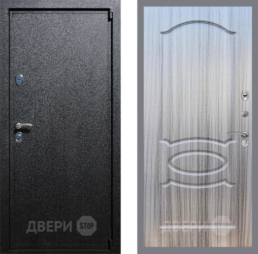 Входная металлическая Дверь Рекс (REX) 3 FL-128 Сандал грей в Электрогорске