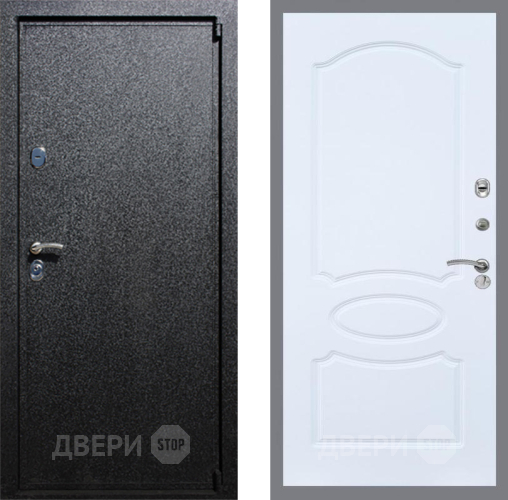 Входная металлическая Дверь Рекс (REX) 3 FL-128 Силк Сноу в Электрогорске