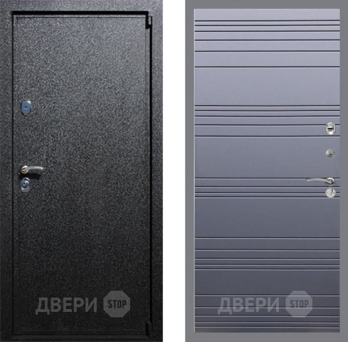 Входная металлическая Дверь Рекс (REX) 3 Line Силк титан в Электрогорске