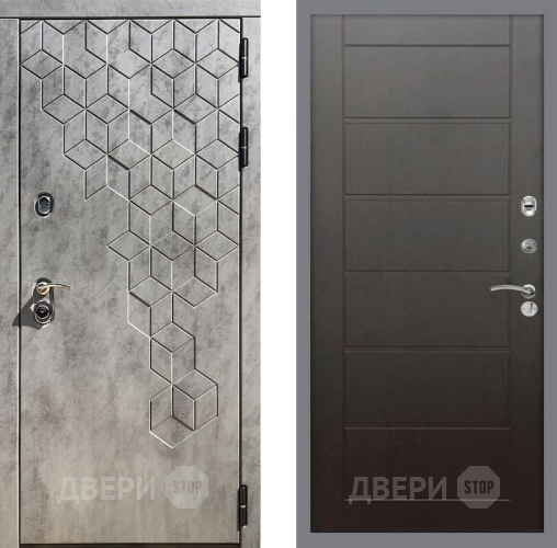 Входная металлическая Дверь Рекс (REX) 23 Сити Венге в Электрогорске
