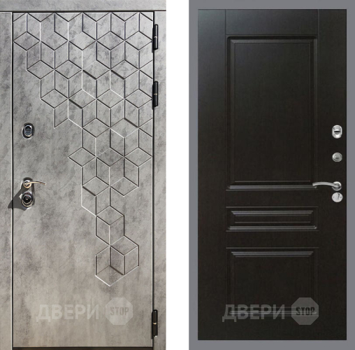 Входная металлическая Дверь Рекс (REX) 23 FL-243 Венге в Электрогорске