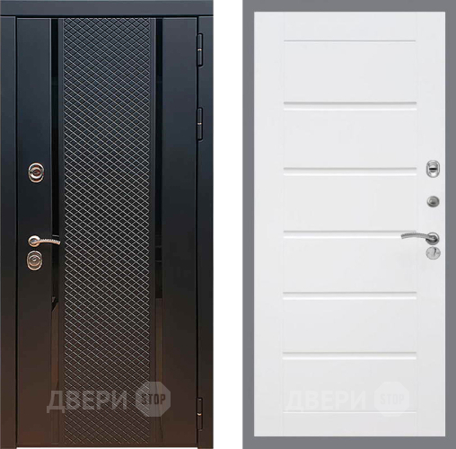 Входная металлическая Дверь Рекс (REX) 25 Сити Белый ясень в Электрогорске