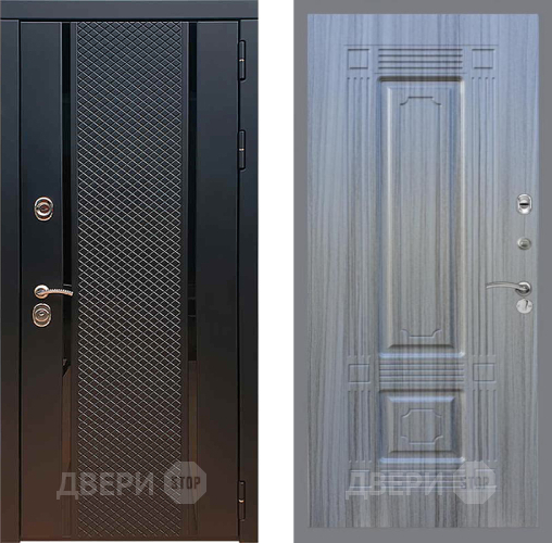 Входная металлическая Дверь Рекс (REX) 25 FL-2 Сандал грей в Электрогорске