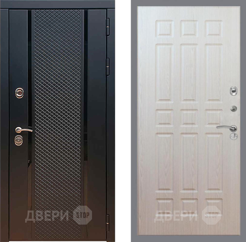 Входная металлическая Дверь Рекс (REX) 25 FL-33 Беленый дуб в Электрогорске
