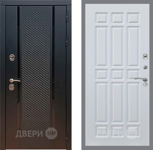 Входная металлическая Дверь Рекс (REX) 25 FL-33 Белый ясень в Электрогорске