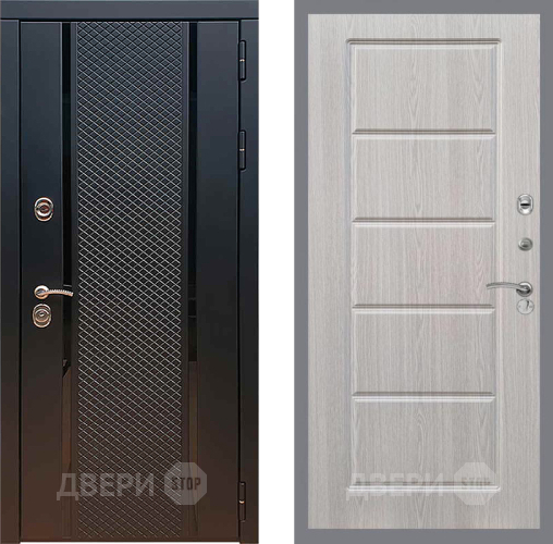 Входная металлическая Дверь Рекс (REX) 25 FL-39 Беленый дуб в Электрогорске