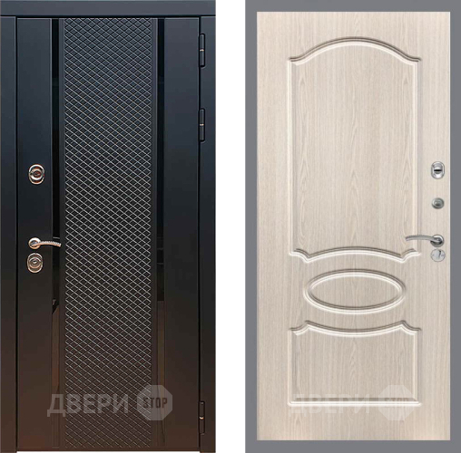 Дверь Рекс (REX) 25 FL-128 Беленый дуб в Электрогорске