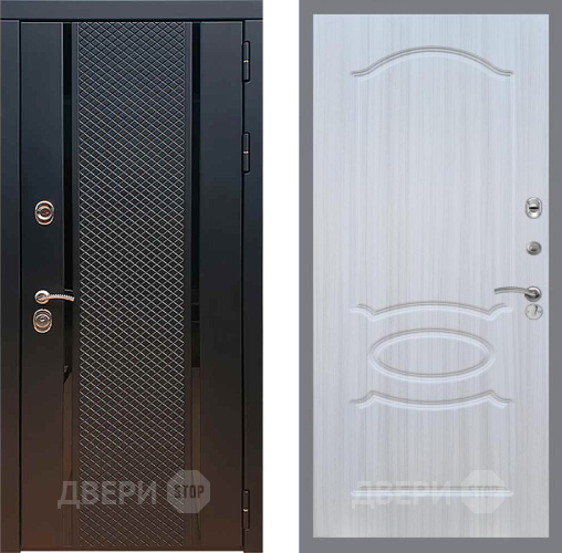 Входная металлическая Дверь Рекс (REX) 25 FL-128 Сандал белый в Электрогорске