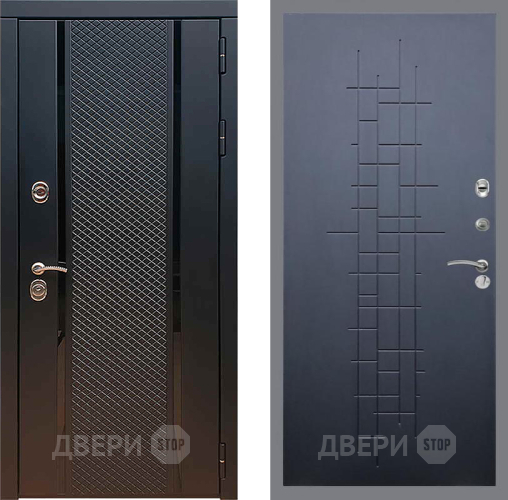 Входная металлическая Дверь Рекс (REX) 25 FL-289 Ясень черный в Электрогорске