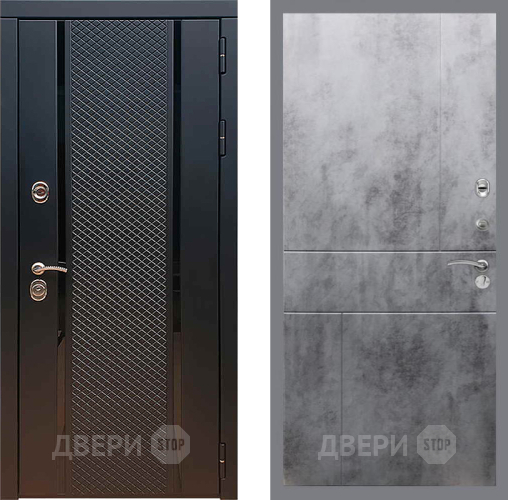 Входная металлическая Дверь Рекс (REX) 25 FL-290 Бетон темный в Электрогорске