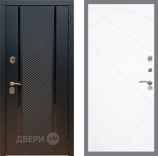 Входная металлическая Дверь Рекс (REX) 25 FL-291 Силк Сноу в Электрогорске