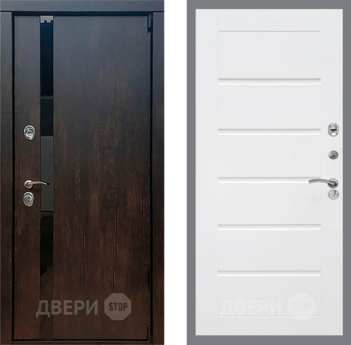 Входная металлическая Дверь Рекс (REX) 26 Сити Белый ясень в Электрогорске