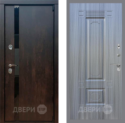 Входная металлическая Дверь Рекс (REX) 26 FL-2 Сандал грей в Электрогорске