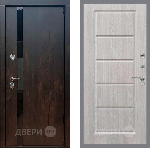 Входная металлическая Дверь Рекс (REX) 26 FL-39 Беленый дуб в Электрогорске