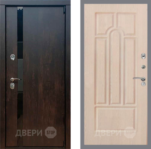 Входная металлическая Дверь Рекс (REX) 26 FL-58 Беленый дуб в Электрогорске