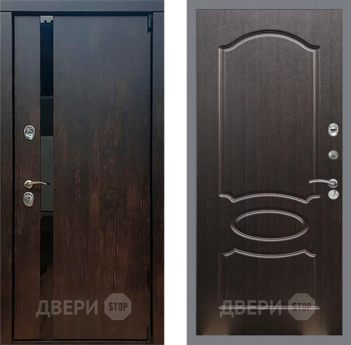 Входная металлическая Дверь Рекс (REX) 26 FL-128 Венге светлый в Электрогорске