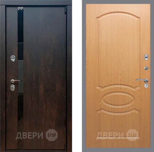 Входная металлическая Дверь Рекс (REX) 26 FL-128 Дуб в Электрогорске
