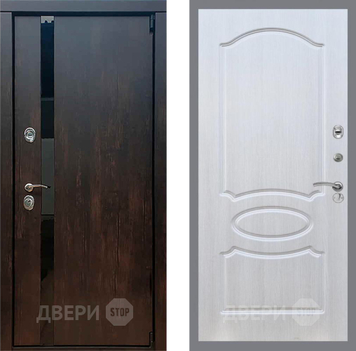 Входная металлическая Дверь Рекс (REX) 26 FL-128 Лиственница беж в Электрогорске