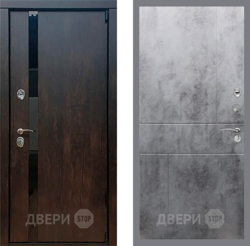 Входная металлическая Дверь Рекс (REX) 26 FL-290 Бетон темный в Электрогорске