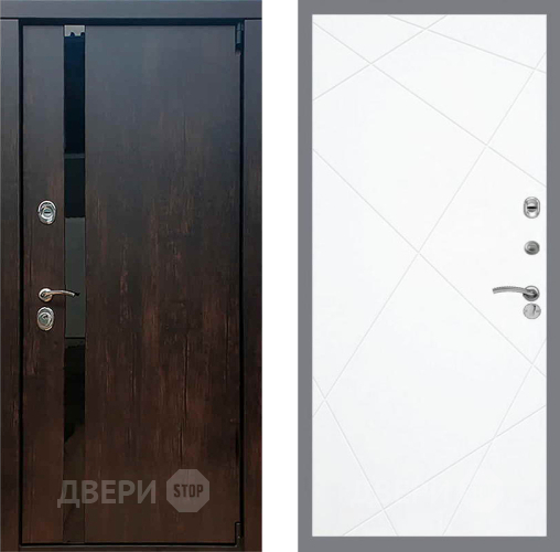 Входная металлическая Дверь Рекс (REX) 26 FL-291 Силк Сноу в Электрогорске