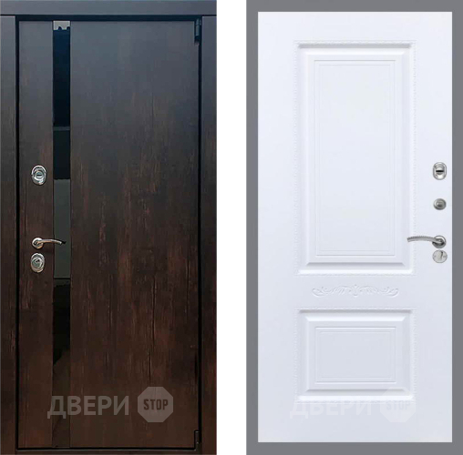Входная металлическая Дверь Рекс (REX) 26 Смальта Силк Сноу в Электрогорске