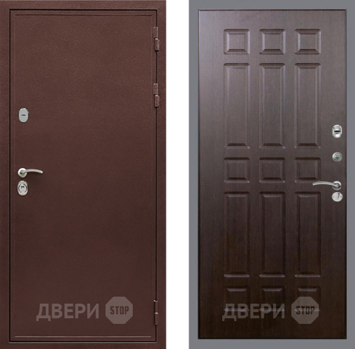 Дверь Рекс (REX) 5 металл 3 мм FL-33 Венге в Электрогорске